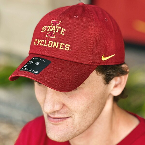 Nike I-State Cyclones Fanwear 25 Cardinal Club Cap